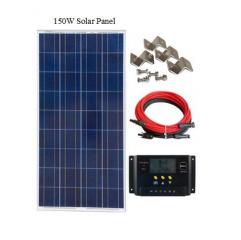 150 Watt Off-Grid Solar Panel Kit