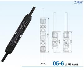 ZJRH 05-6 UL & TUV Double Certification Solar Connector